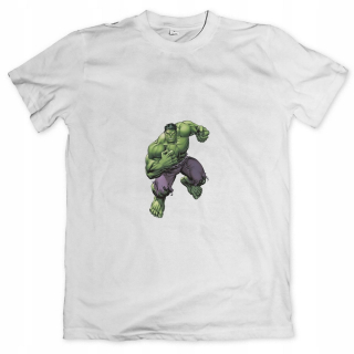 HULK - Detské tričko HULK-01 Biela R.152