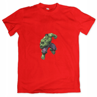 HULK - Detské tričko Hulk-01 Red R.152
