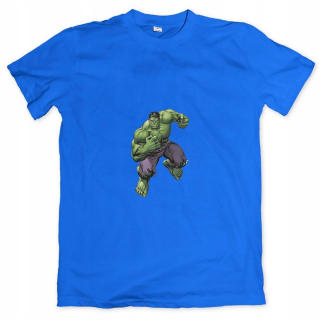 HULK - Detské tričko HULK-01 BLUE R.152