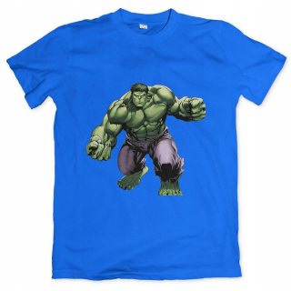 HULK - Detské tričko HULK-02 BLUE R.152