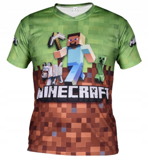 MINECRAFT - Detské tričko "Minecraft" 116 cm