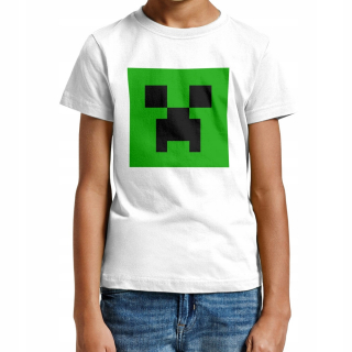 MINECRAFT - Minecraft Creeper 3 detské tričko - 12 rokov