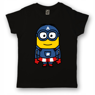 Mimoni  - Detské tričko Minion KAP Amerika 3-12 rokov