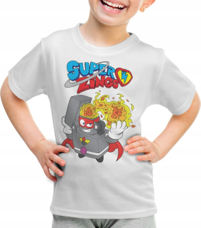 SUPER ZINGS - Deti tričko Super Zings Veľkosť 128