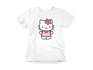 HELLO KITTY T-Shirt Ahoj Kitty tričko - XL