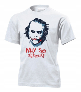 JOKER - Detské tričko Prečo taký vážny Joker XS