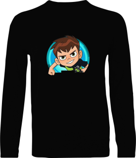 BEN 10 - Tričko z dĺžky. Ben 10 bavlnená farba / veľkosť
