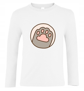 Pusheen - Tričko z dĺžky. Farba / veľkosť bavlny