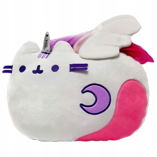 Pusheen - Cat Puschen - mäkký vankúš - biely Unicorn