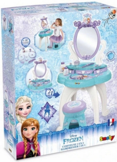 Elsa Frozen - Pozemok z ľadu 2. 2N1 Dressing Tabuľka