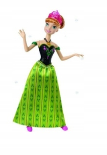 Frozen Spievajúce Anna Mattel CJJ08