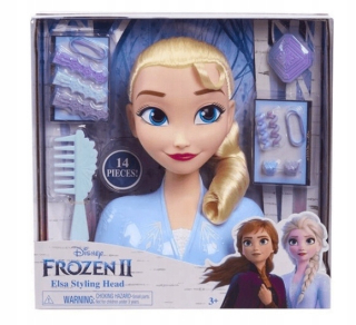 Elsa Frozen - Pozemok z ICE II HEAD PRE ELSA STYLING