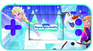 Elsa Frozen - Land of Ice Prenosné detské konzoly 150 hier