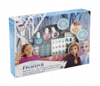 Elsa Frozen - Ľadová pôda. Súprava na nechty