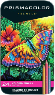 PRISMACOLOR pastelky - PRISMACOLOR PREMIER SET 24 CRAYONS