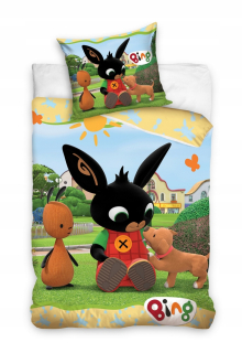 BING A PRIATELIA - Bing Bending 140 × 200 Set Rabbit Flop