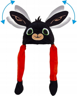 BING A PRIATELIA - Rabbit Bing Cap s pohybujúcim sa uši
