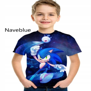 SONIC hračky - Krátke syn syna 3d pre chlapcov a tz078