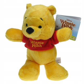 Medvedík Pú - WINNIE THE POOH: MASCOTT WINNIE THE POH 18CM 17080