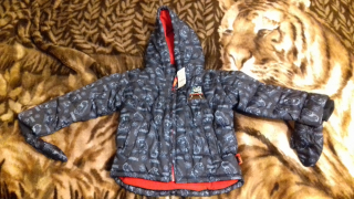 Vláčik Tomáš  - Jacket vlak Tomek-Veľkosť. Chag 4-5 rokov NOVINKA