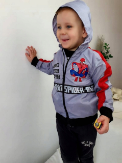 SPIDERMAN - Spiderman Bunda Boys Windbreaker Super 128 cm