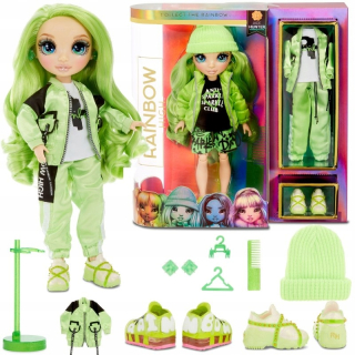 Bábiky LOL - L.o.l.l Rainbow High Fashion Doll - Jade Hunter