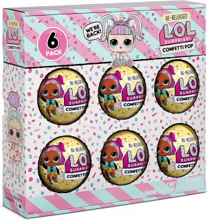 Bábiky LOL - L.O.L. Prekvapenie Obrázky 6 Kul konfety Unicorn