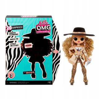 Bábiky LOL - L.O.l prekvapenie o.m.g. Dall Da Boss Fashion Doll