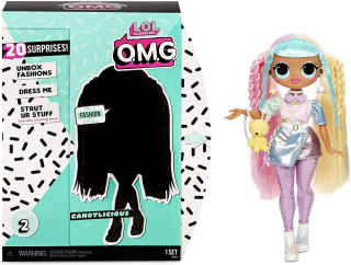 Bábiky LOL - L.o.l prekvapenie omg bábika móda Candylicious