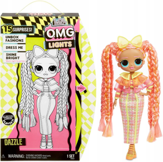 Bábiky LOL - L.o.l prekvapenie omg bábiky osvetlenie oslnenie