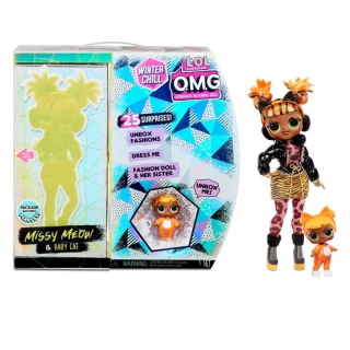 Bábiky LOL - L.O.L. Prekvapenie - omg zimné chill lol bábika missy