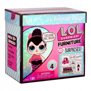 Bábiky LOL - L.O.l Surprise Sada nábytku + bábika 572619