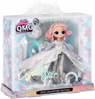 Bábiky LOL - L.O.L Posipovateľná bábika Omg Zima Disco Crystal Star