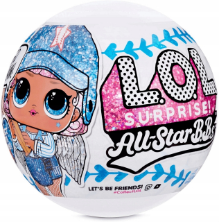 Bábiky LOL - L.O.L. Prekvapenie all-star b.b.s baseball bábika