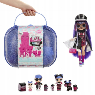 Bábiky LOL - L.O.L. Prekvapenie -bigger Winter Disco Suitcase
