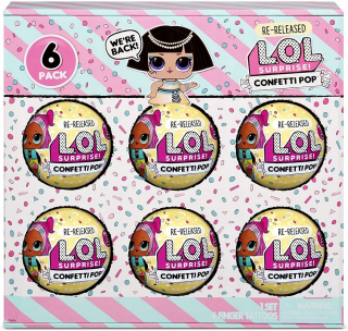 Bábiky LOL - L.O.l prekvapenie! - konfety pop faraon babe umenie