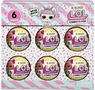 Bábiky LOL - L.O.l prekvapenie! - konfety pop unicorn art