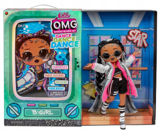 Bábiky LOL - L.O.L. Surprise Dance Dance Dance O.M.G. B-gurl