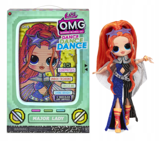 L.O.L. Surprise OMG Dance Doll- Major Lady 117889 - Najpredávanejšie