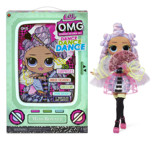 L.O.L. Prekvapenie OMG Dance Doll- Miss Royale 117872
