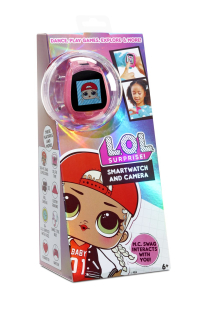 Bábiky LOL - L.OL prekvapenie hodinky tobi smartwatch fotoaparát hra