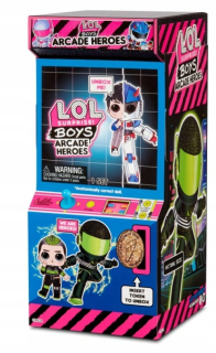 Bábiky LOL - L.O.L Surprise Arcade Heroes Guy Guy Game Automation