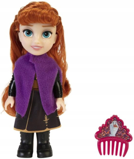 Elsa Frozen - Bábika anna mrazená 2 krajiny ľadového disney + hrebeň
