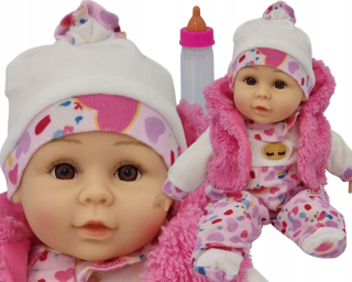 Bábika New Born Baby - Makeup Cosmetics Cripe Painting Set XXL