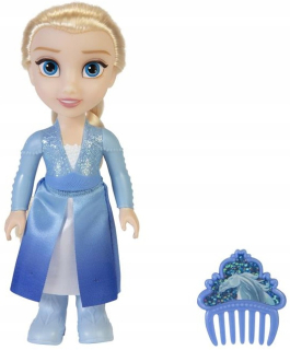 Elsa Frozen - Bábika elsa mrazená 2 krajiny ľadu disney + hrebeň