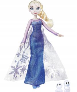 Elsa Frozen - Mrazená bábika Elsa Pozemok ľadu Elza Snowman Unikátny