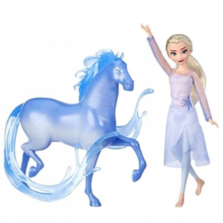 Elsa Frozen - Bábika mrazená II ELSA + HORSE NOKK SET