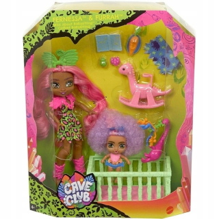Cave Club - Jaskynná bábika Babys Babysitter Cave Club Mattel