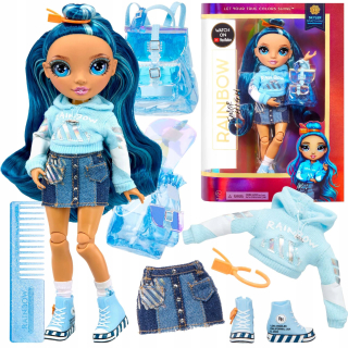 Bábika Rainbow High - BÁBIKA JUNIORSKEJ VYSOKEJ RAINBOW VYSOKEJ SKYLER BRADSHAW