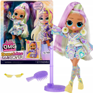 Bábika O.M.G. - Lol prekvapenie omg slnečné makeover Makeover Sunrise Doll